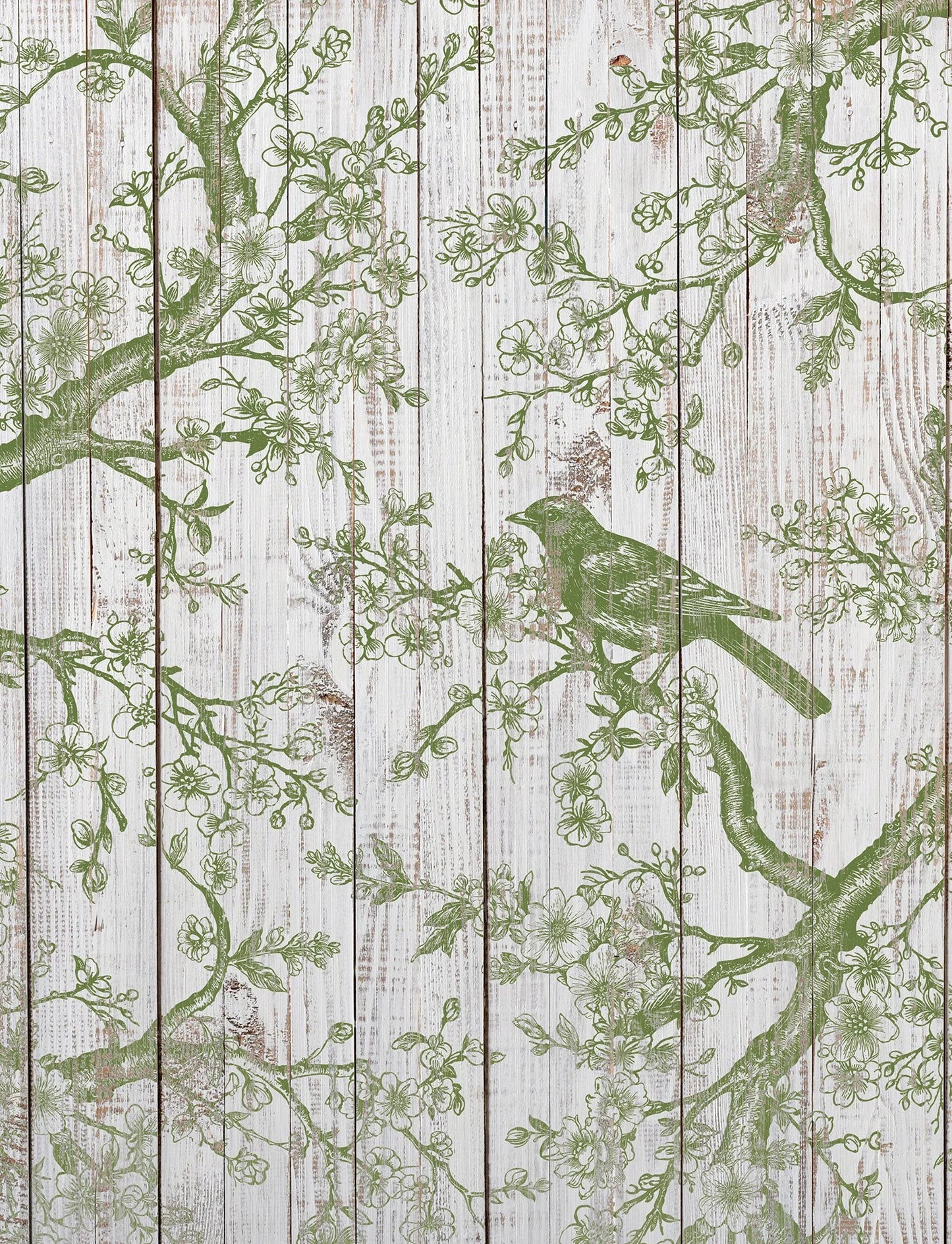 Shade & Song 12 x 12 stamp | birds and branches