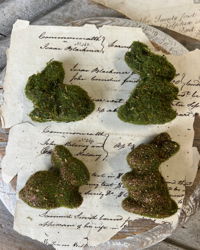 Mini Mossy Bag-O-Bunnies Rabbits | Includes 4pcs