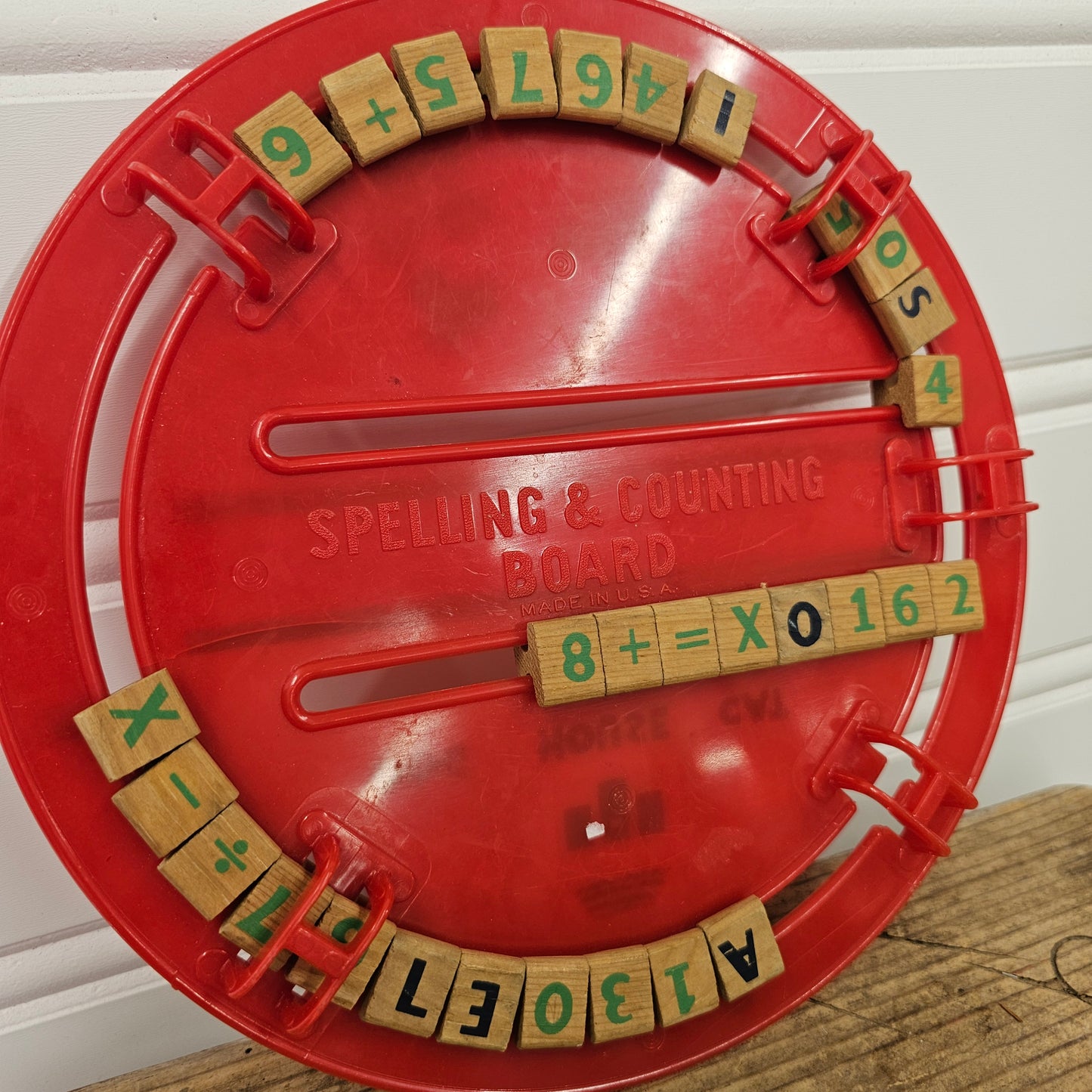 Spelling and Counting Board, made in USA
