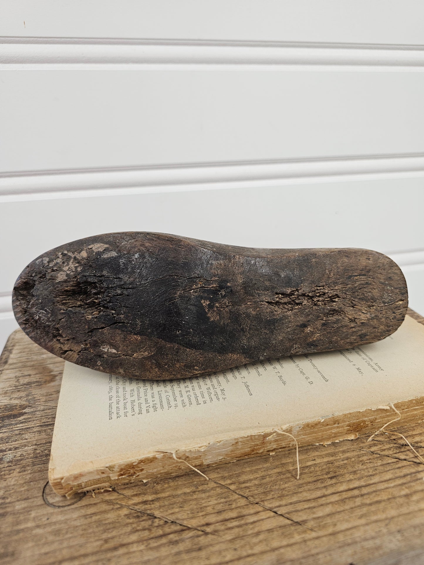 9" Wooden Shoe Form- C