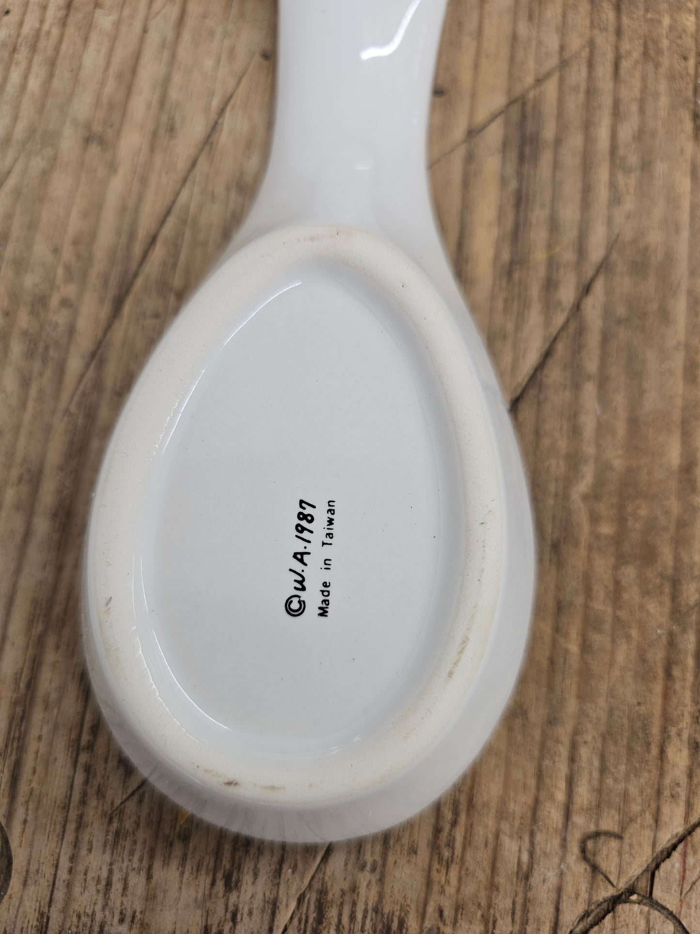 Goose Ceramic Spoon Rest - 1987