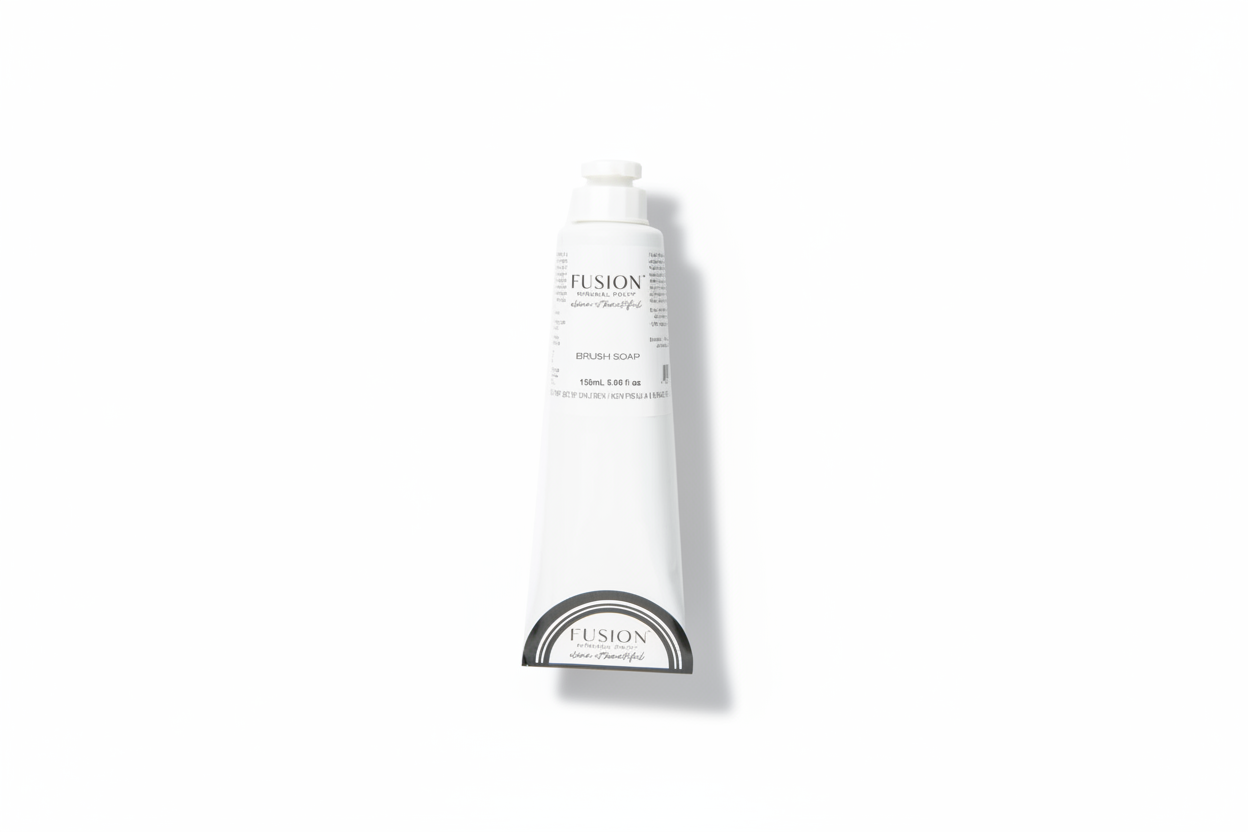 Fusion makeup tube on a white background