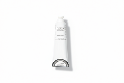 Fusion makeup tube on a white background