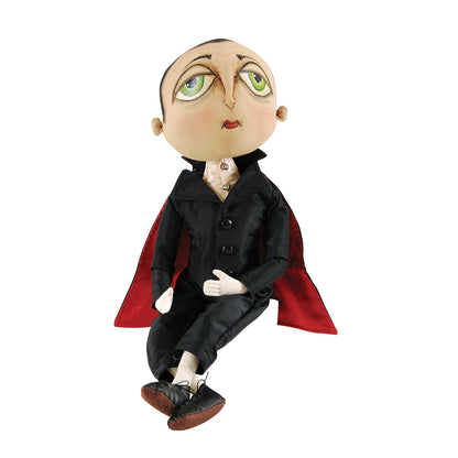 Norbert the Vampire Halloween Fall Art Doll Home Decor