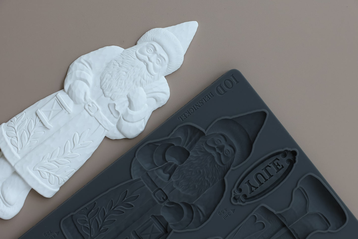 Belsnickel 6x10 IOD Mould I Germany Folk Art Santa mold