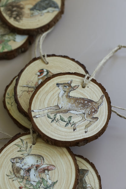 The Bramblewood Diaries IOD Transfer Pad 8x12 | Woodland Creatures & Botanicals | Seasonal Home Decor | Junk Journal Ephemera | DIY Décor