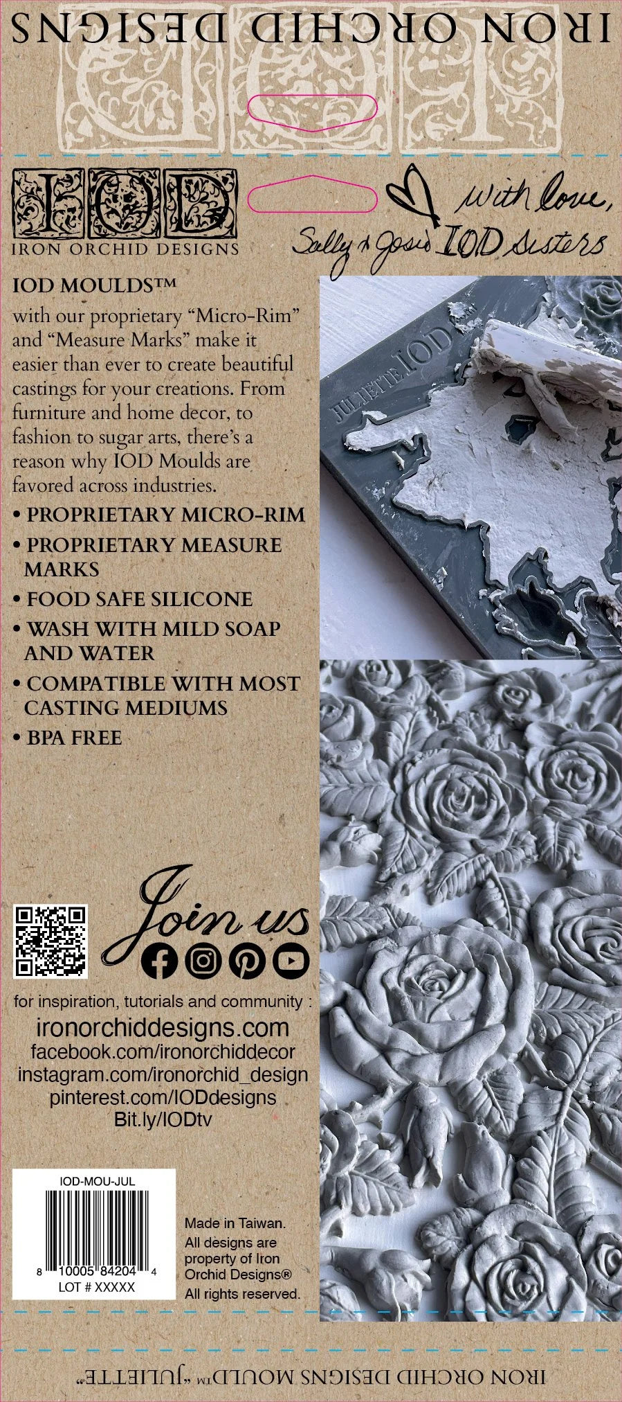 JULIETTE IOD MOULD