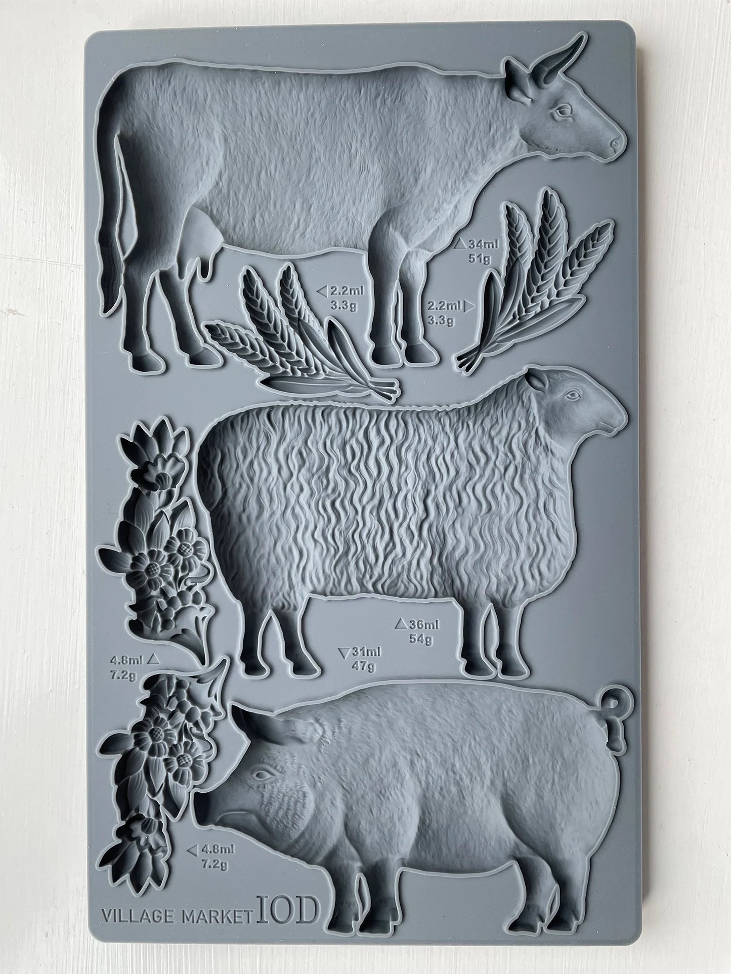 VILLAGE MARKET IOD MOULDS