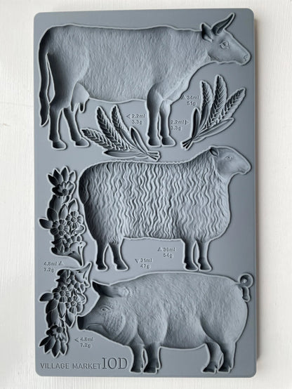 VILLAGE MARKET IOD MOULDS