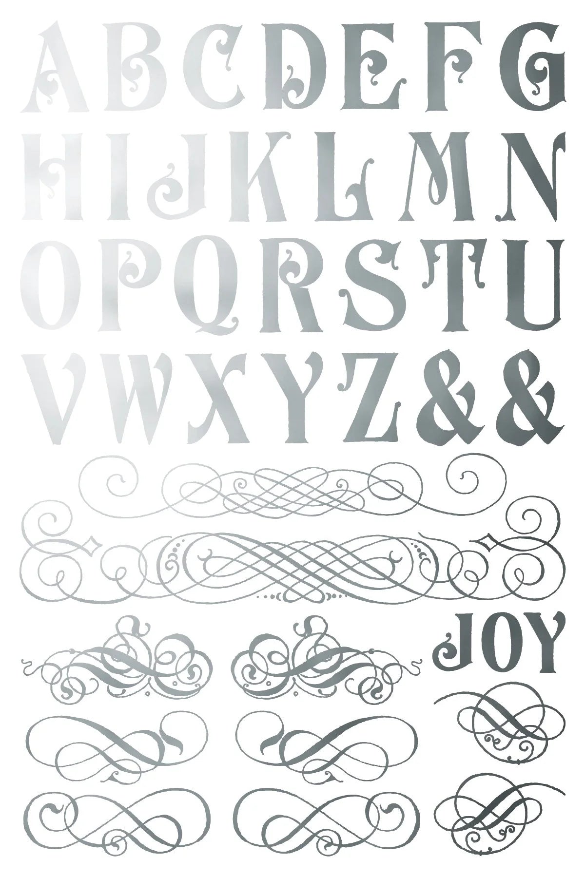 Figgy & Flourish IOD Foil Transfer 8x12 Pad