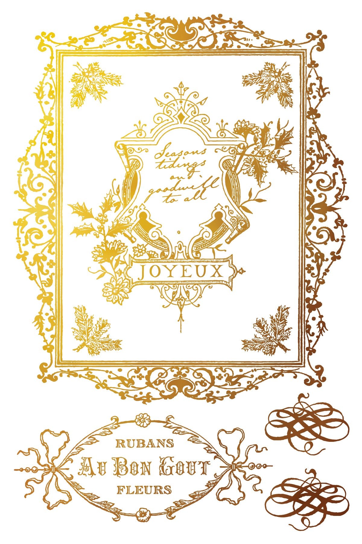 Figgy & Flourish IOD Foil Transfer 8x12 Pad
