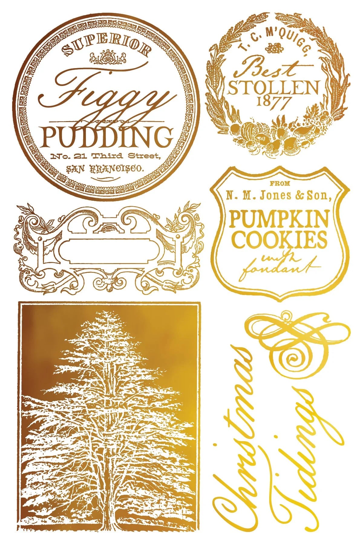 Figgy & Flourish IOD Foil Transfer 8x12 Pad