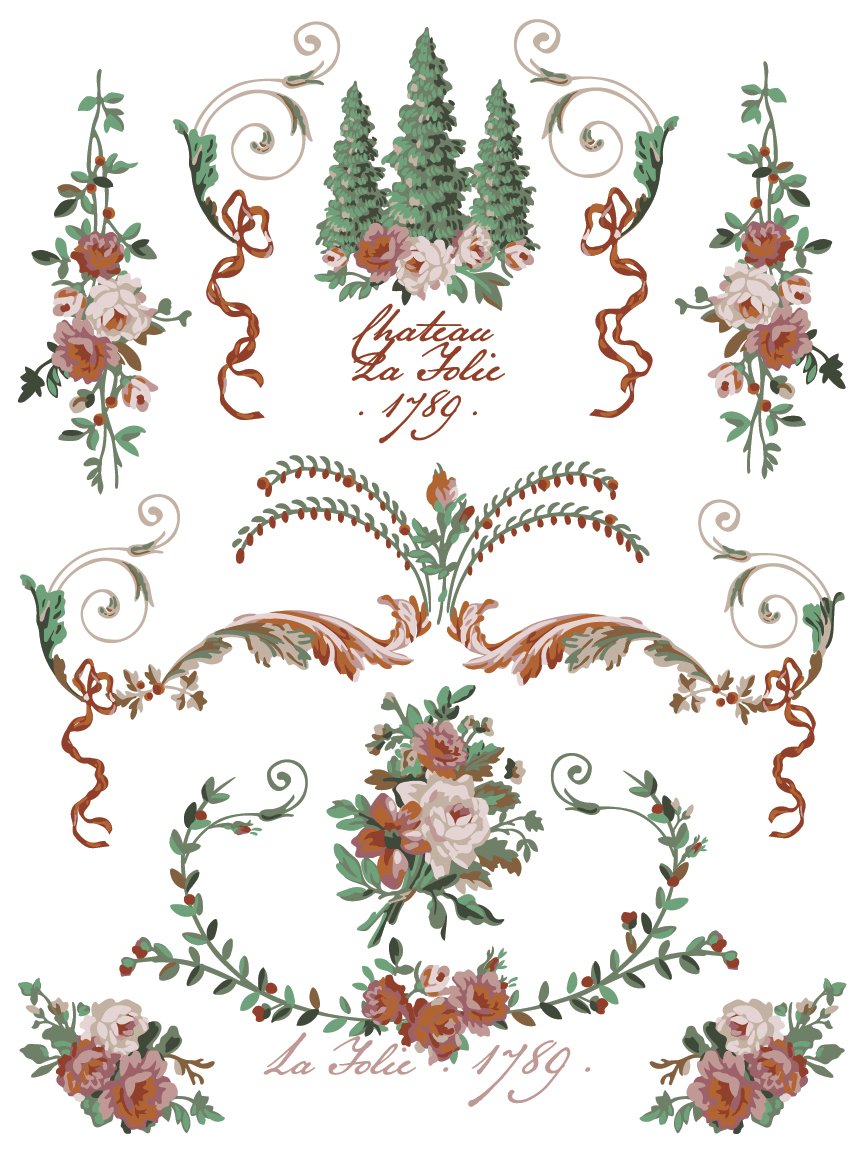 La Folie IOD Paint Inlay 12x16 Pad