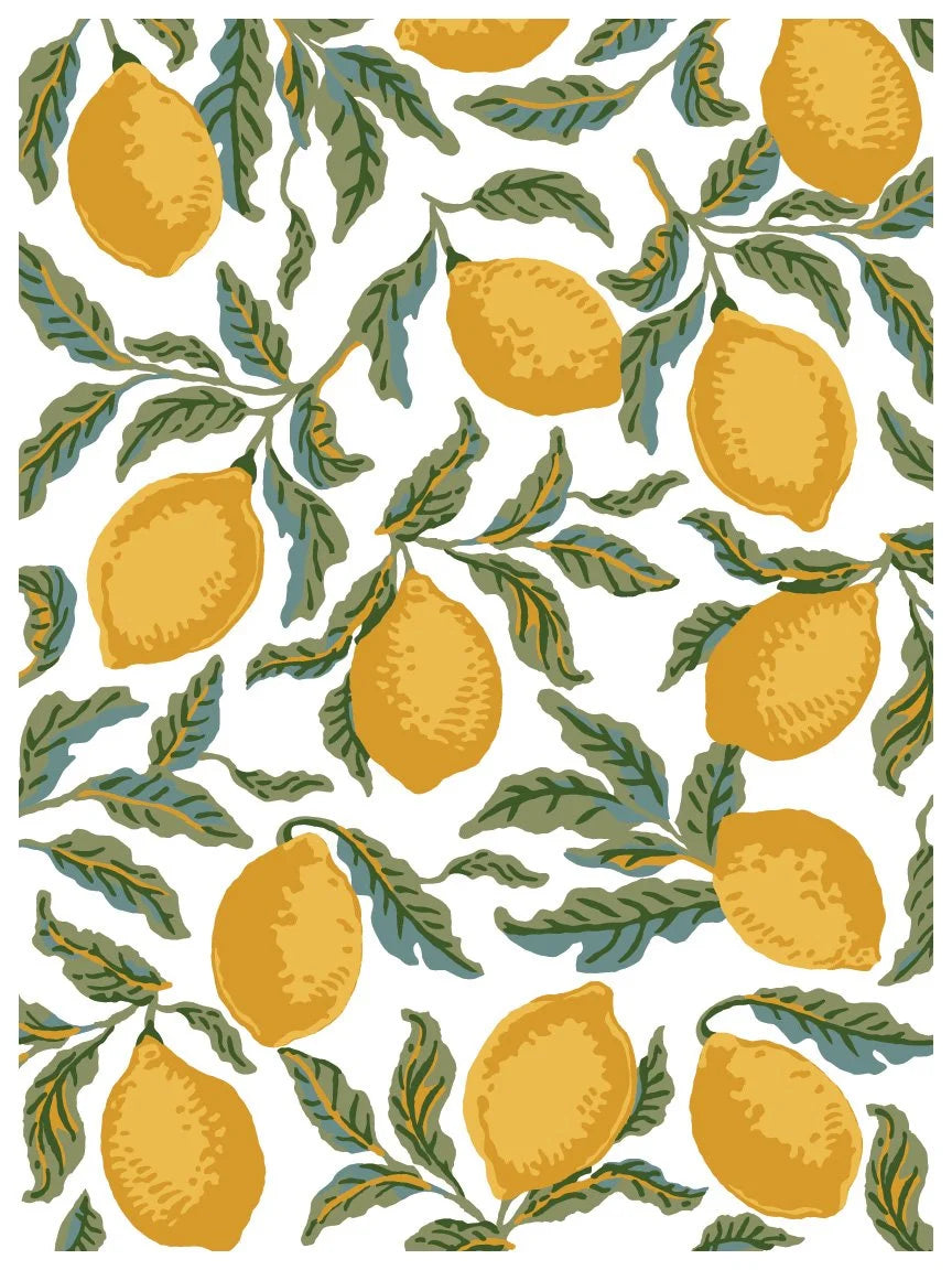 Portofino Paint Inlay | blue lemon
