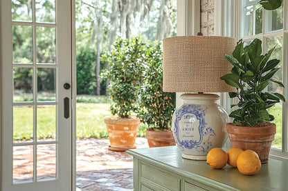 Portofino Paint Inlay | blue lemon