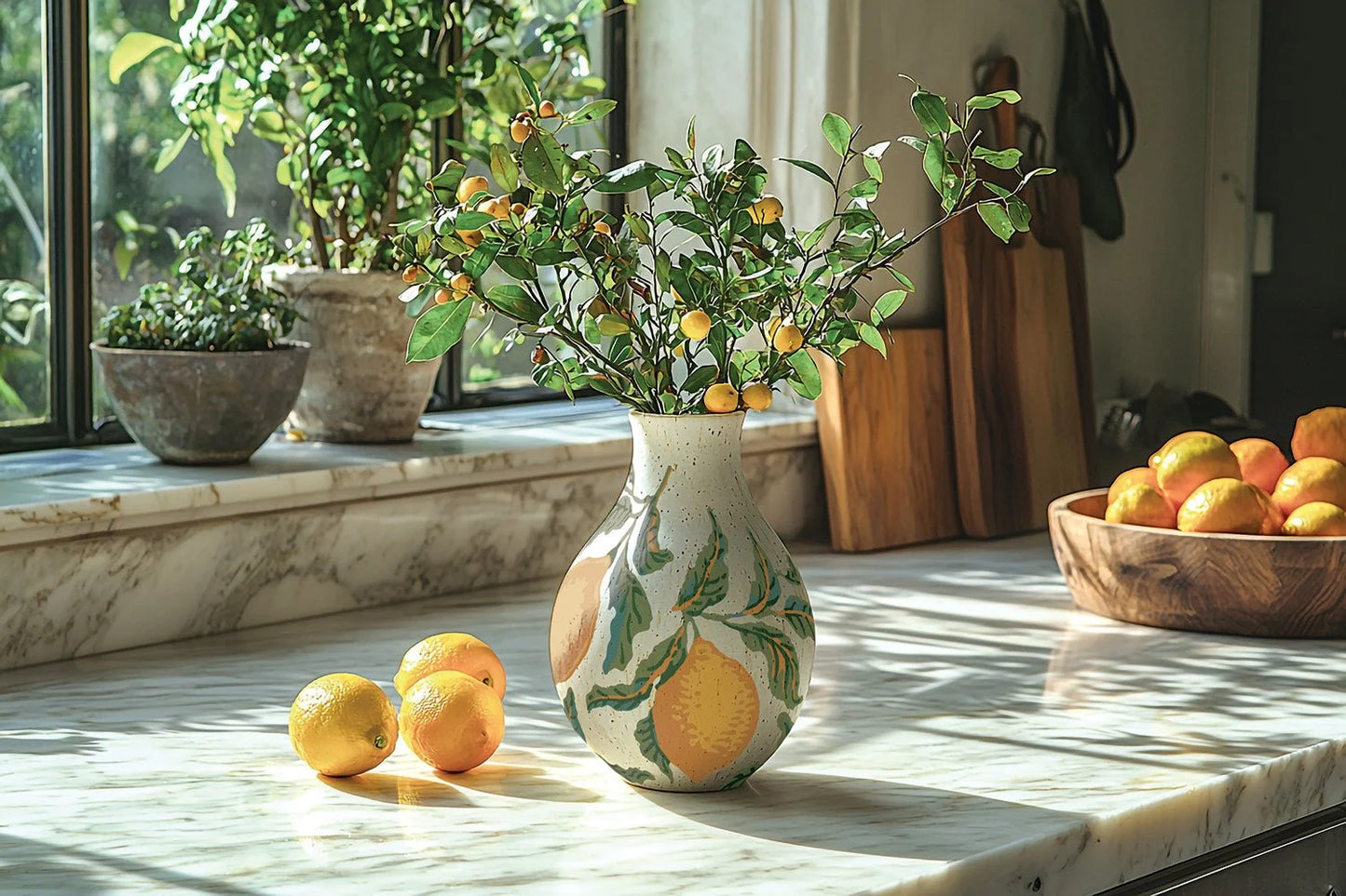 Portofino Paint Inlay | blue lemon