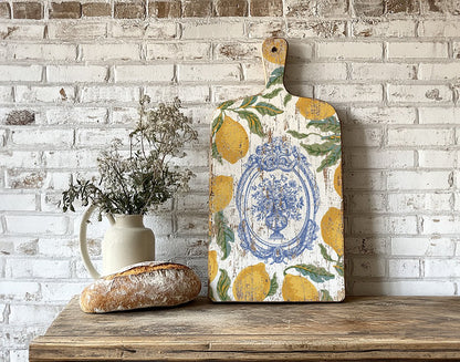 Portofino Paint Inlay | blue lemon
