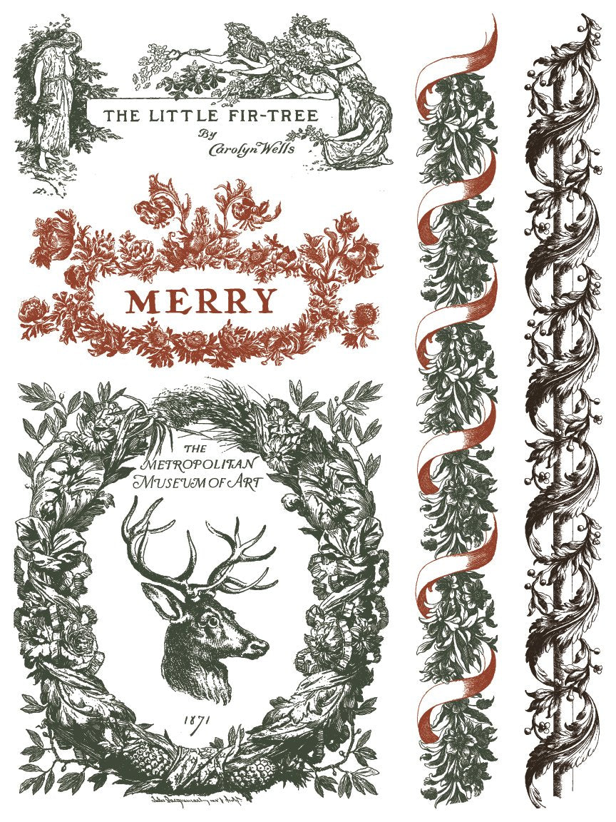 Twelfth Night IOD Paint Inlay 12x16 Pad