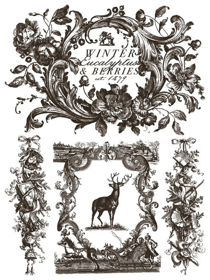 Twelfth Night IOD Paint Inlay 12x16 Pad