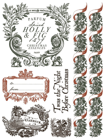 Twelfth Night IOD Paint Inlay 12x16 Pad