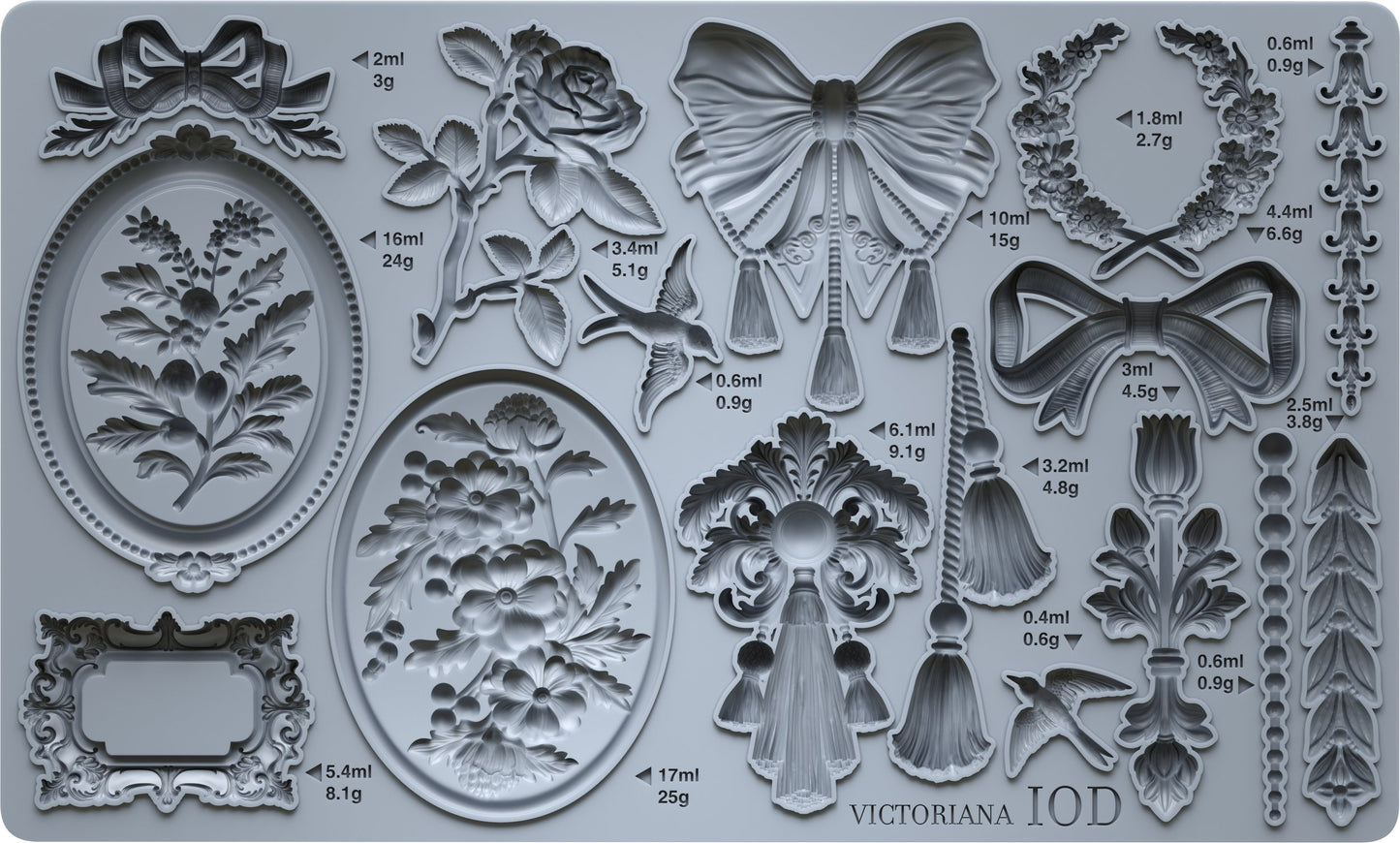 Victoriana 6x10 IOD Mould