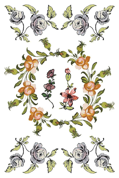 Fairy Tale Florals Transfer, 8 Pages, 8”x12”, Full Color