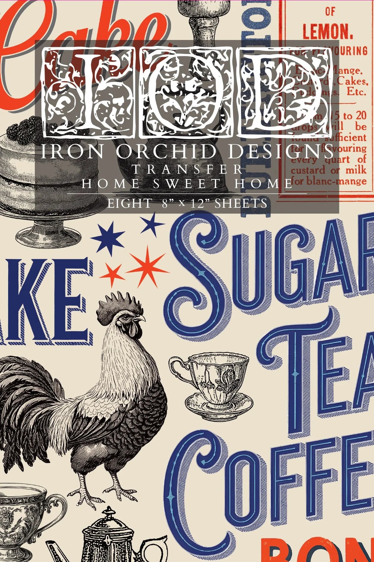 Home Sweet Home 8 x 12 transfer | farmhouse