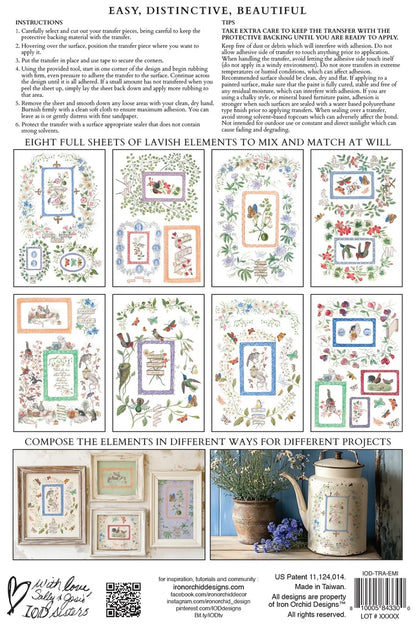 Emily Clare 8 x 12 transfer | pencil & watercolor whimsical illustrations