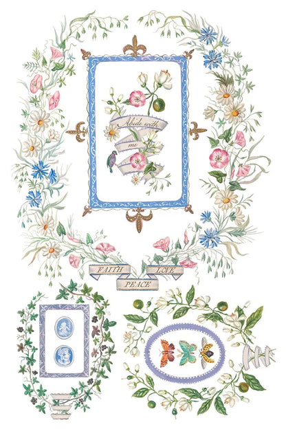 Emily Clare 8 x 12 transfer | pencil & watercolor whimsical illustrations