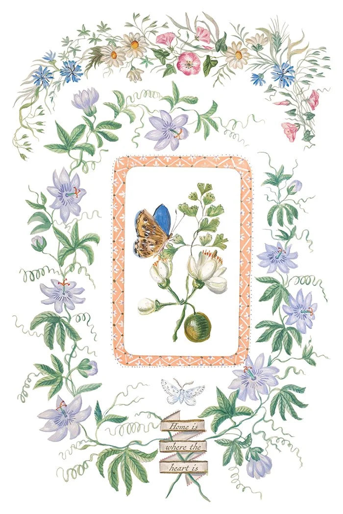 Emily Clare 8 x 12 transfer | pencil & watercolor whimsical illustrations
