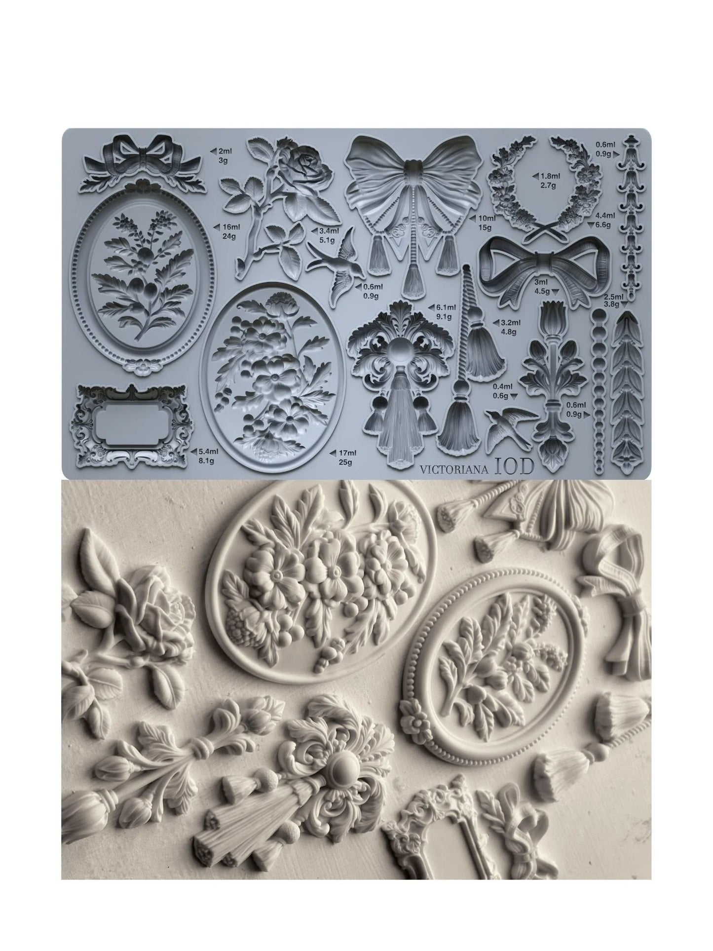 Victoriana 6x10 IOD Mould