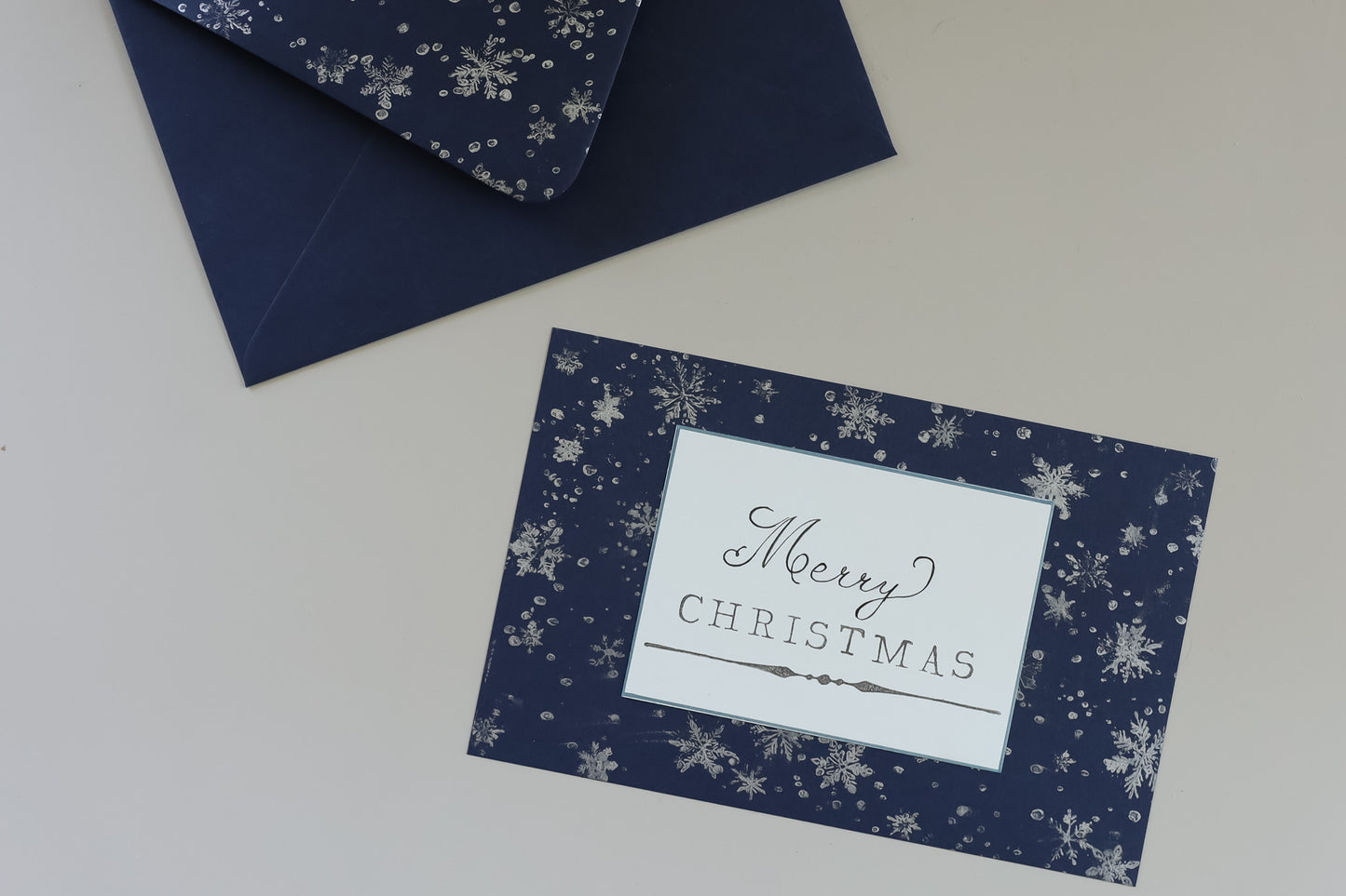 Flurry I Snow & Snowflakes 12x12 IOD Stamp Holiday Collection
