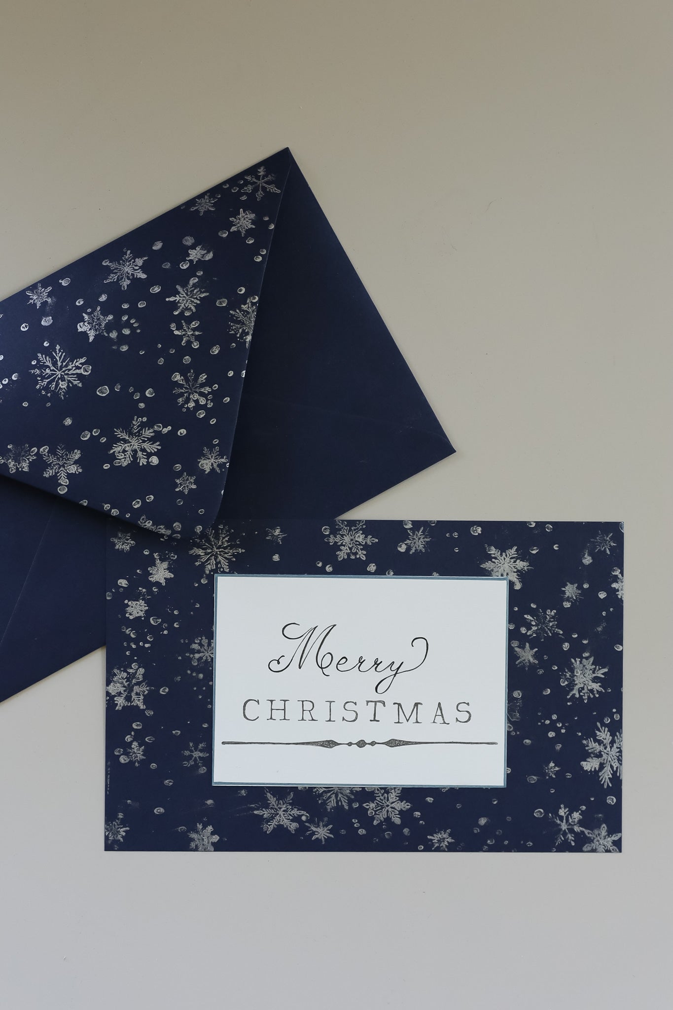 Flurry I Snow & Snowflakes 12x12 IOD Stamp Holiday Collection