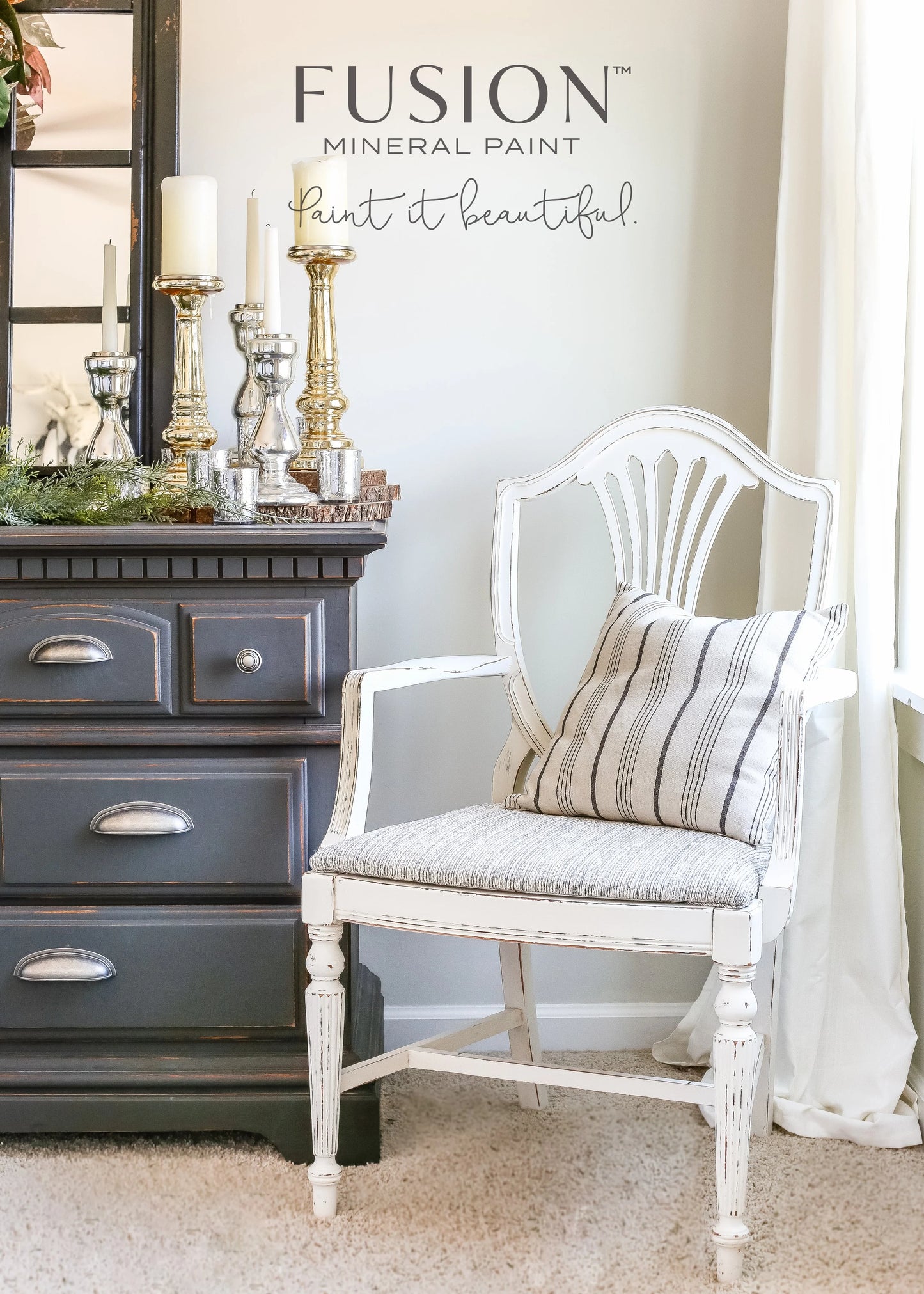 Raw Silk - Fusion Mineral Paint - All in one paint