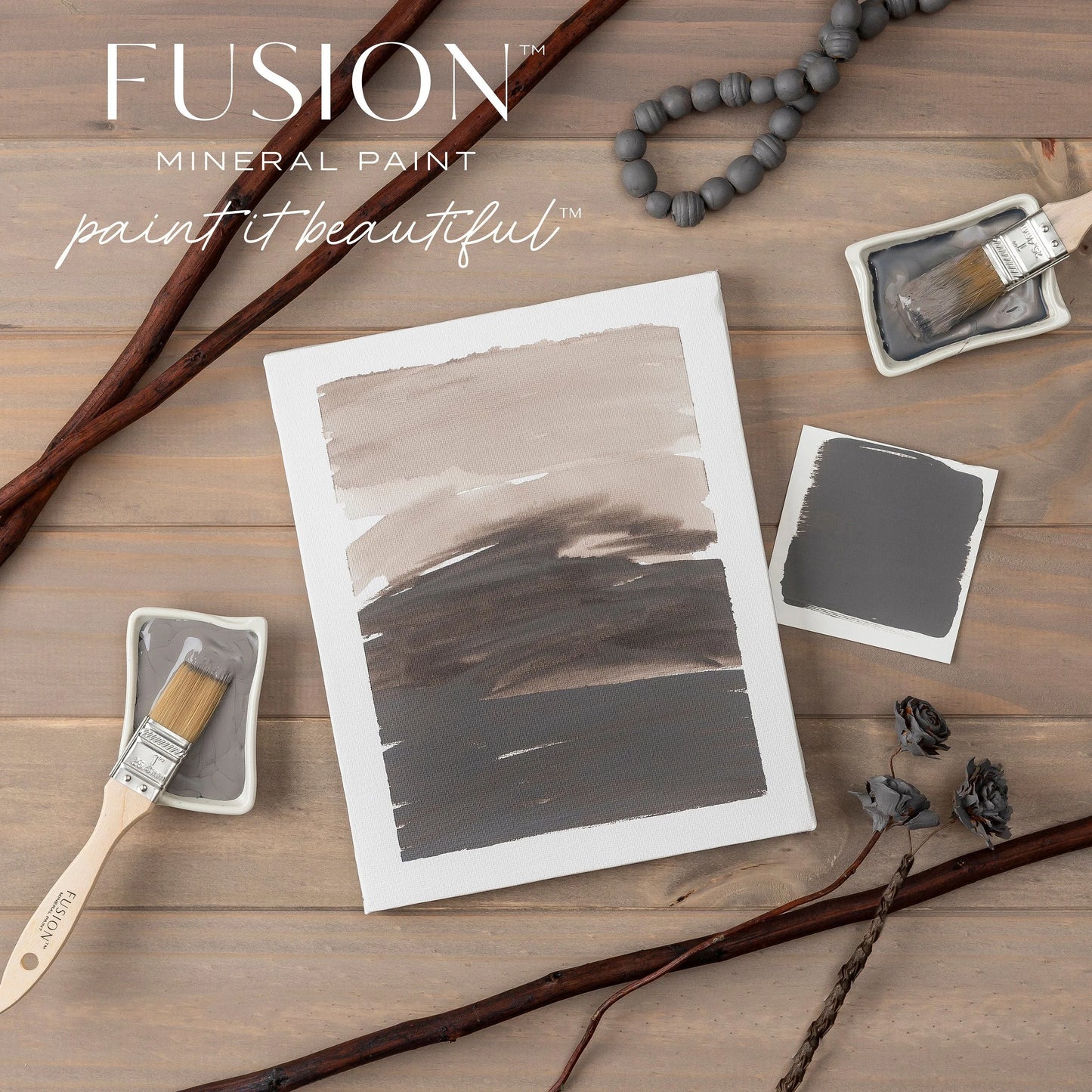 Hazelwood (dark gray) - Fusion Mineral Paint - All in one paint