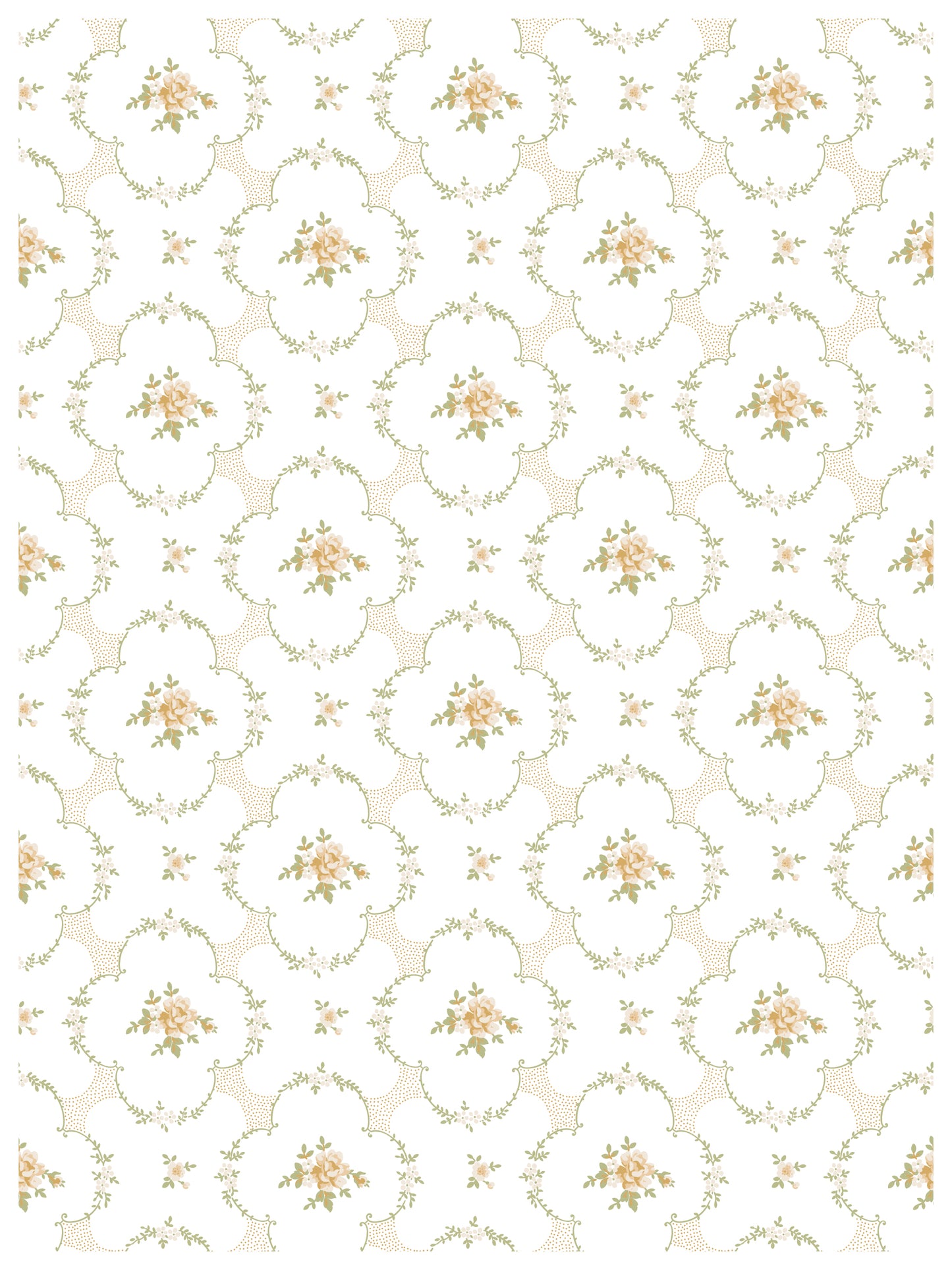 Alfred Peats and Co. vintage wallpaper IOD Paint Inlay 12x16 Pad