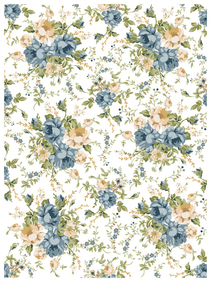 Alfred Peats and Co. vintage wallpaper IOD Paint Inlay 12x16 Pad