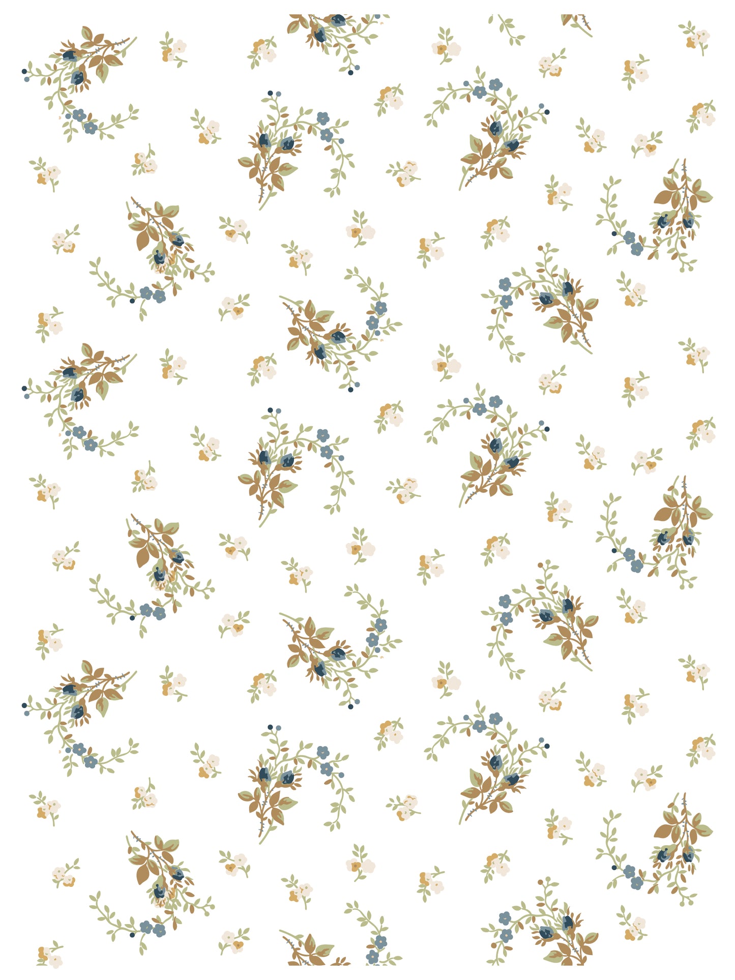 Alfred Peats and Co. vintage wallpaper IOD Paint Inlay 12x16 Pad