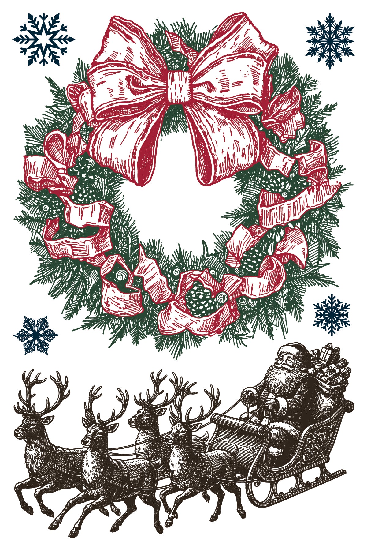The North Pole Co IOD Paint Inlay 8x12 Pad
