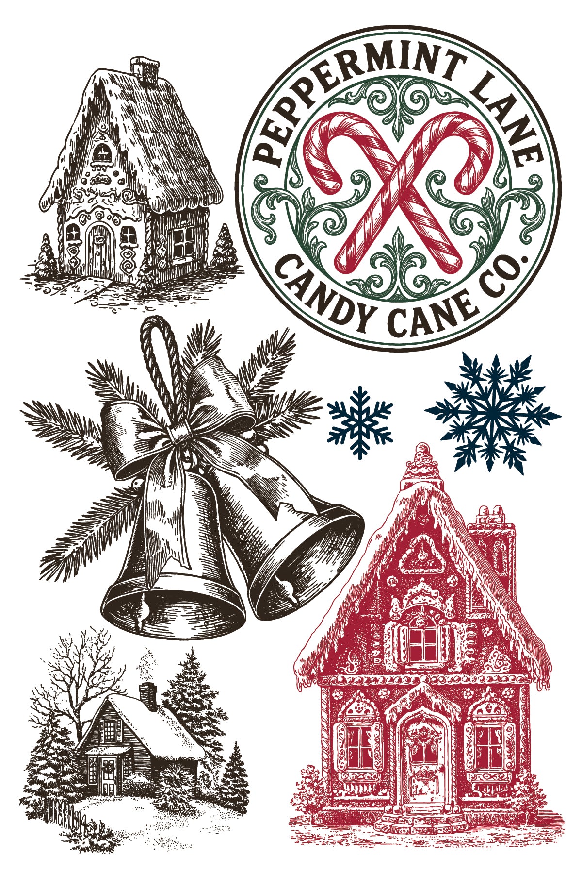 The North Pole Co IOD Paint Inlay 8x12 Pad