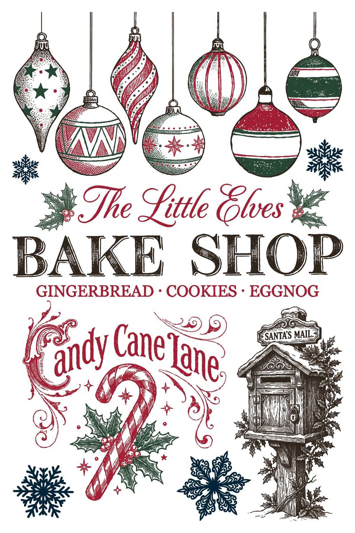 The North Pole Co IOD Paint Inlay 8x12 Pad