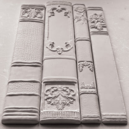 Bookish 6x10 IOD  Mould I Book spines