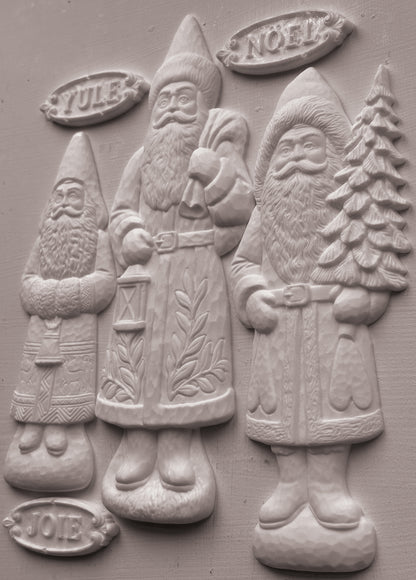 Belsnickel 6x10 IOD Mould I Germany Folk Art Santa mold
