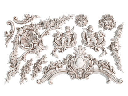 Cadré 6x10 IOD Mould I ornate embellishments