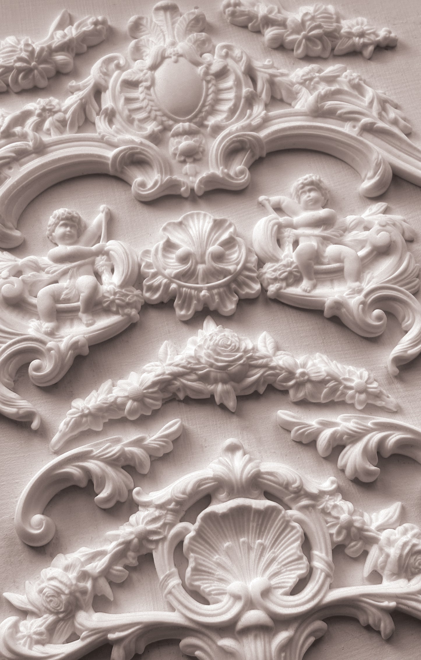 Cadré 6x10 IOD Mould I ornate embellishments