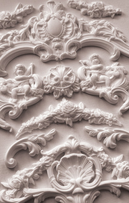Cadré 6x10 IOD Mould I ornate embellishments