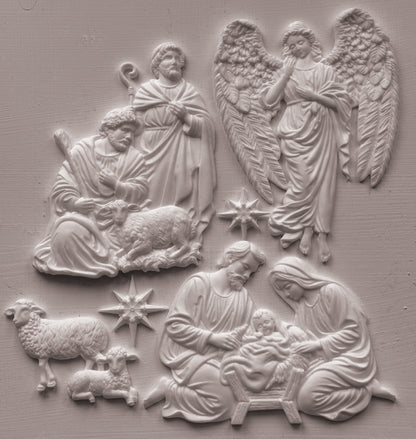 Silent Night 6x10 IOD Mould I O Holy Night