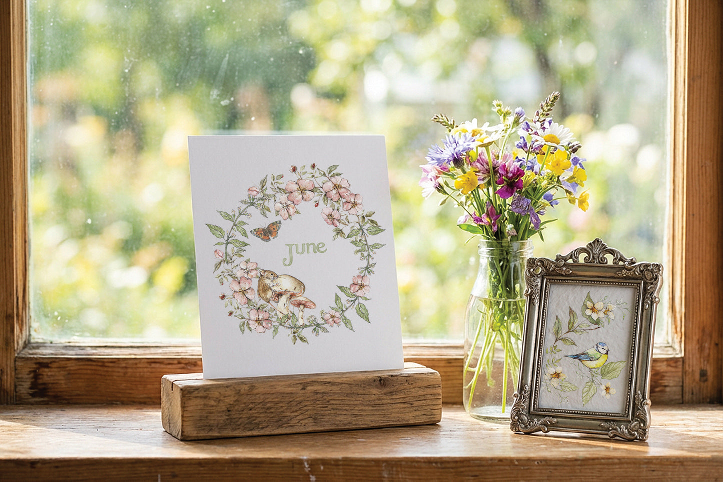 The Bramblewood Diaries IOD Transfer Pad 8x12 | Woodland Creatures & Botanicals | Seasonal Home Decor | Junk Journal Ephemera | DIY Décor