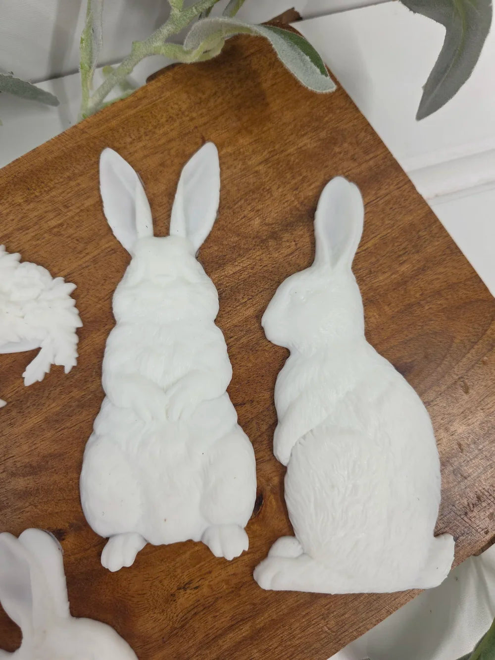 Les Lapins Rabbit resin casting