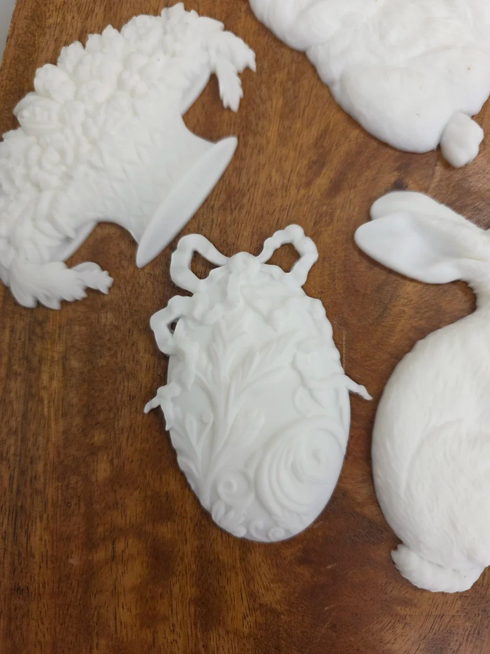 Les Lapins Rabbit resin casting